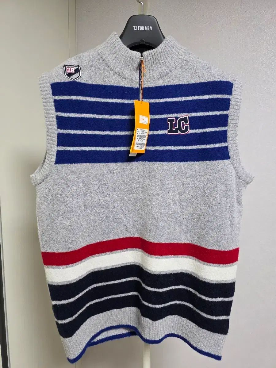 ルイカステル メンズ ゴルフ ハーフジップ ベスト