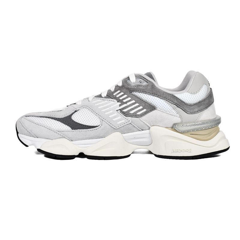 NEW BALANCE (ニューバランス) 90/60 SNEAKER 9060 ユニセックス レディース メンズ ローカット スニーカー ダッド シューズ 990 860 重厚 厚底 カジュアル ストリート Rain cloud/castlerock/white (グレー/ホワイト) U9060GRY メンズ サイズ ] NEW BALANCE (ニューバランス) 90/60 SNEAKER 9060