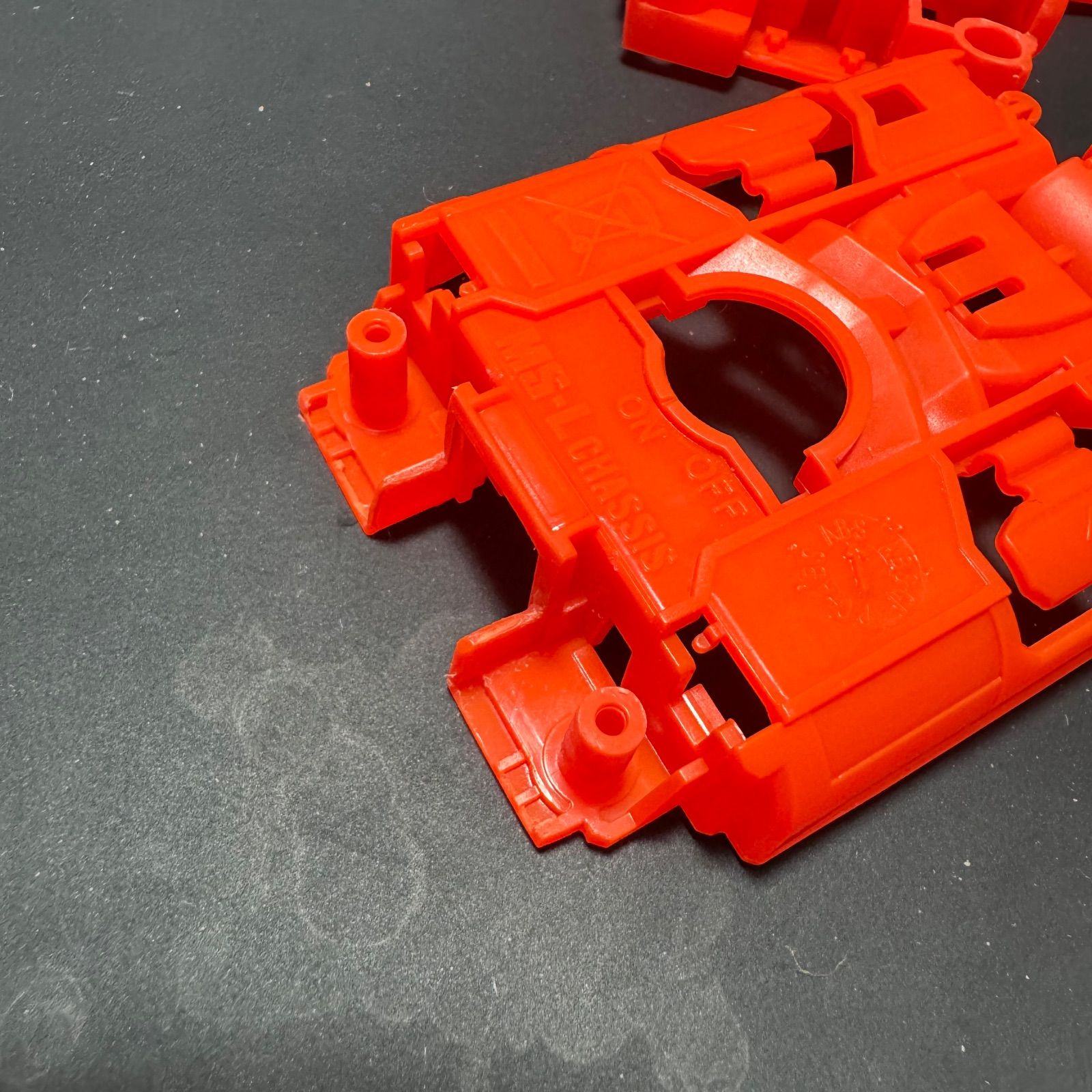 MSフレキシャーシ オレンジ 治具加工済 ミニ四駆パーツ - メルカリ