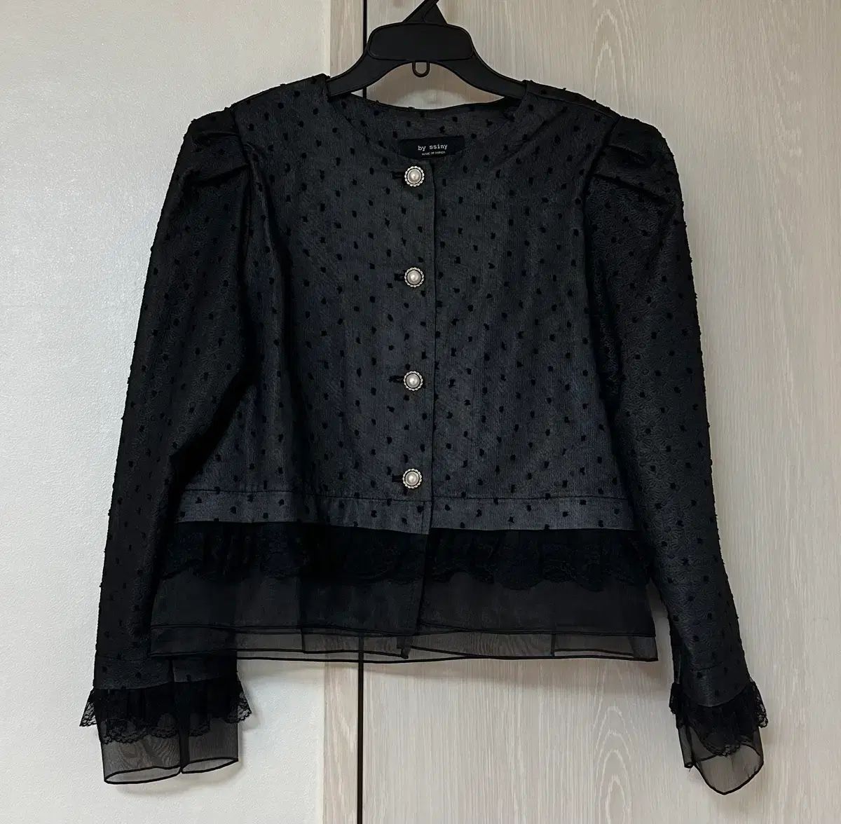 バイシニー製作 フェアリーレイセットアップ ブラック スカート ラージ