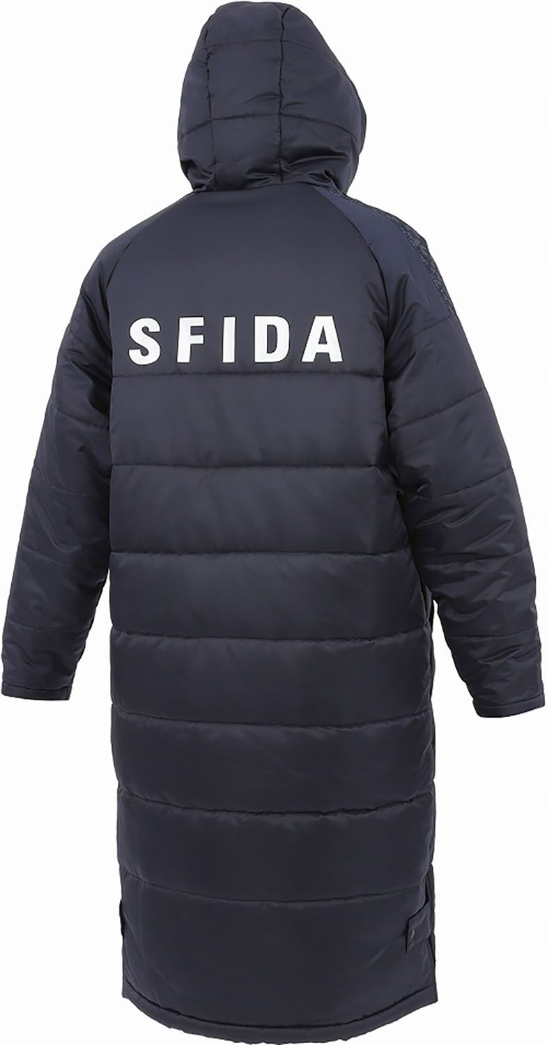 スフィーダ sfida フットサル BPパデッドロングコートLINE メンズ 男性
