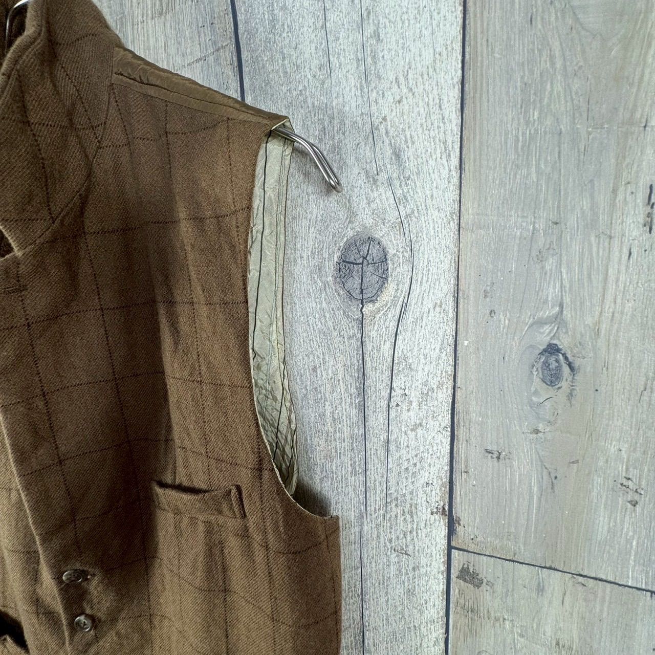 OLD Ralph Lauren 90s ラルフローレン 米国製 USA製 ブラウン 茶色