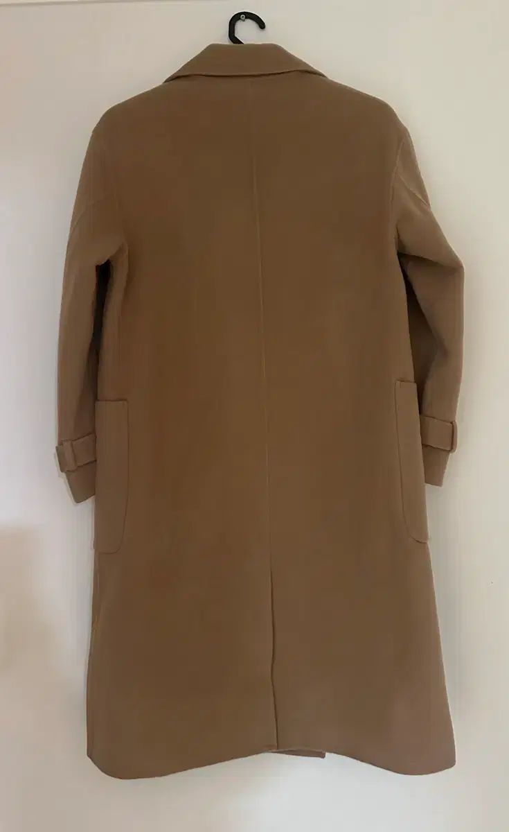 新品 キャメル コレクション ハンドメイド ロング コート ウール100