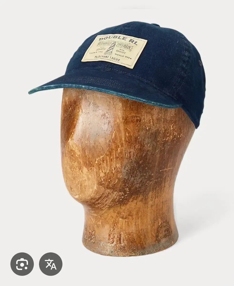 RRL ダブルアールエル Indigo デニム ベースボールキャップ L