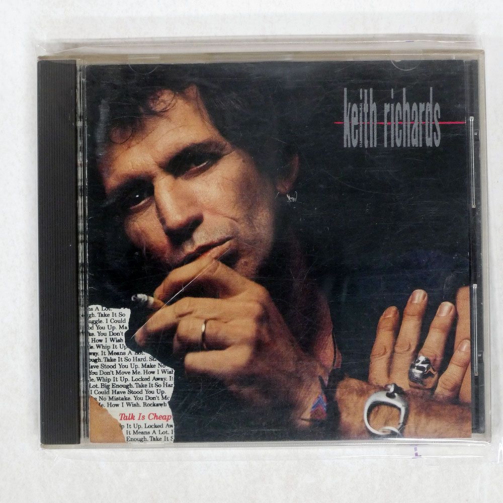 国内盤 キースリチャーズ/トークイズチープ/VIRGIN MUSIC VJD-32074 CD
