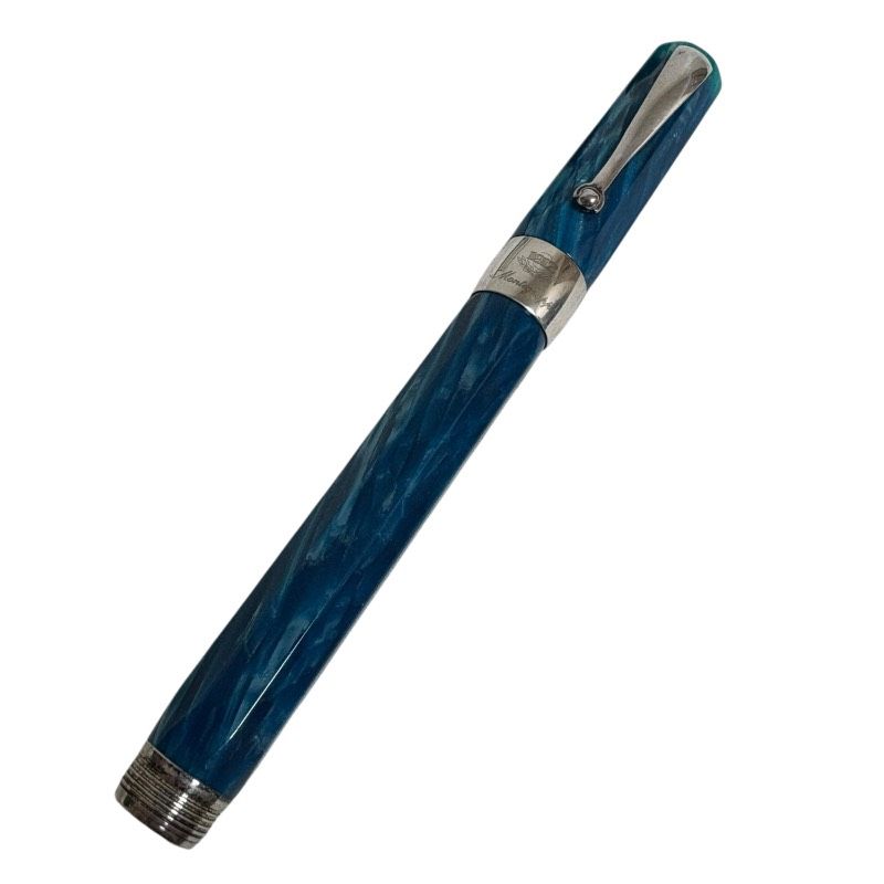 現状品】Montegrappa モンテグラッパ 万年筆 シンフォニー ブルー EF