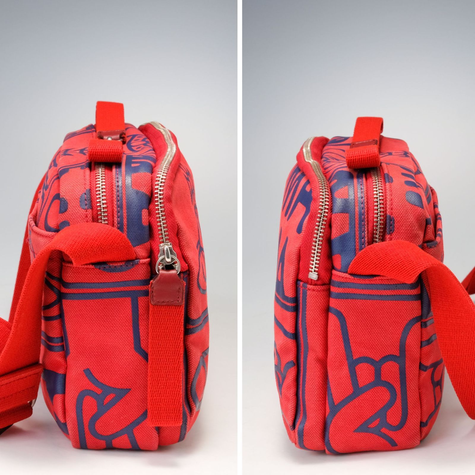 ヴィヴィアンウエストウッド ボディバッグ ウエストポーチ オーブロゴ 赤 ヴィヴィアンウエストウッド ボディバッグ ウエストポーチ オーブロゴ