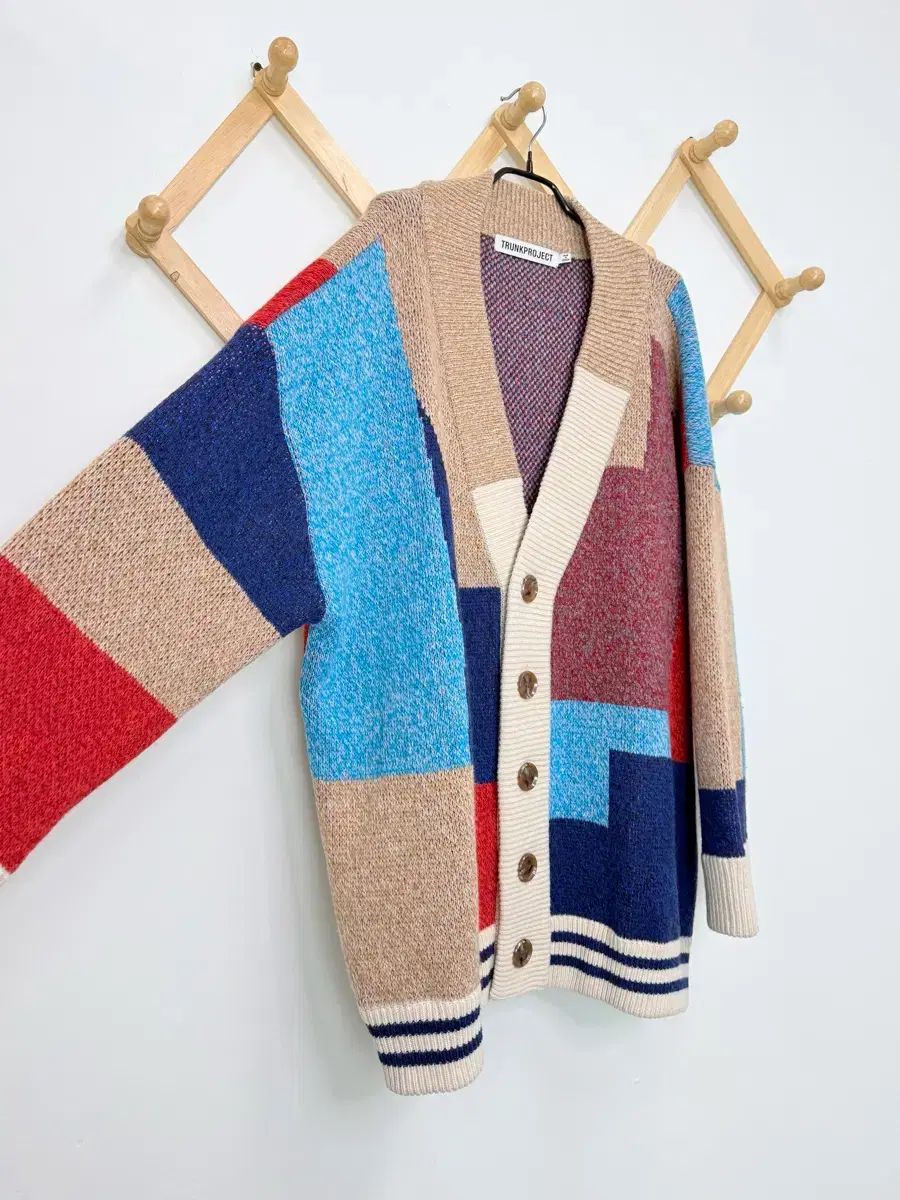 TRUNK PROJECT カラーミックス ウール カーディガン - メルカリ