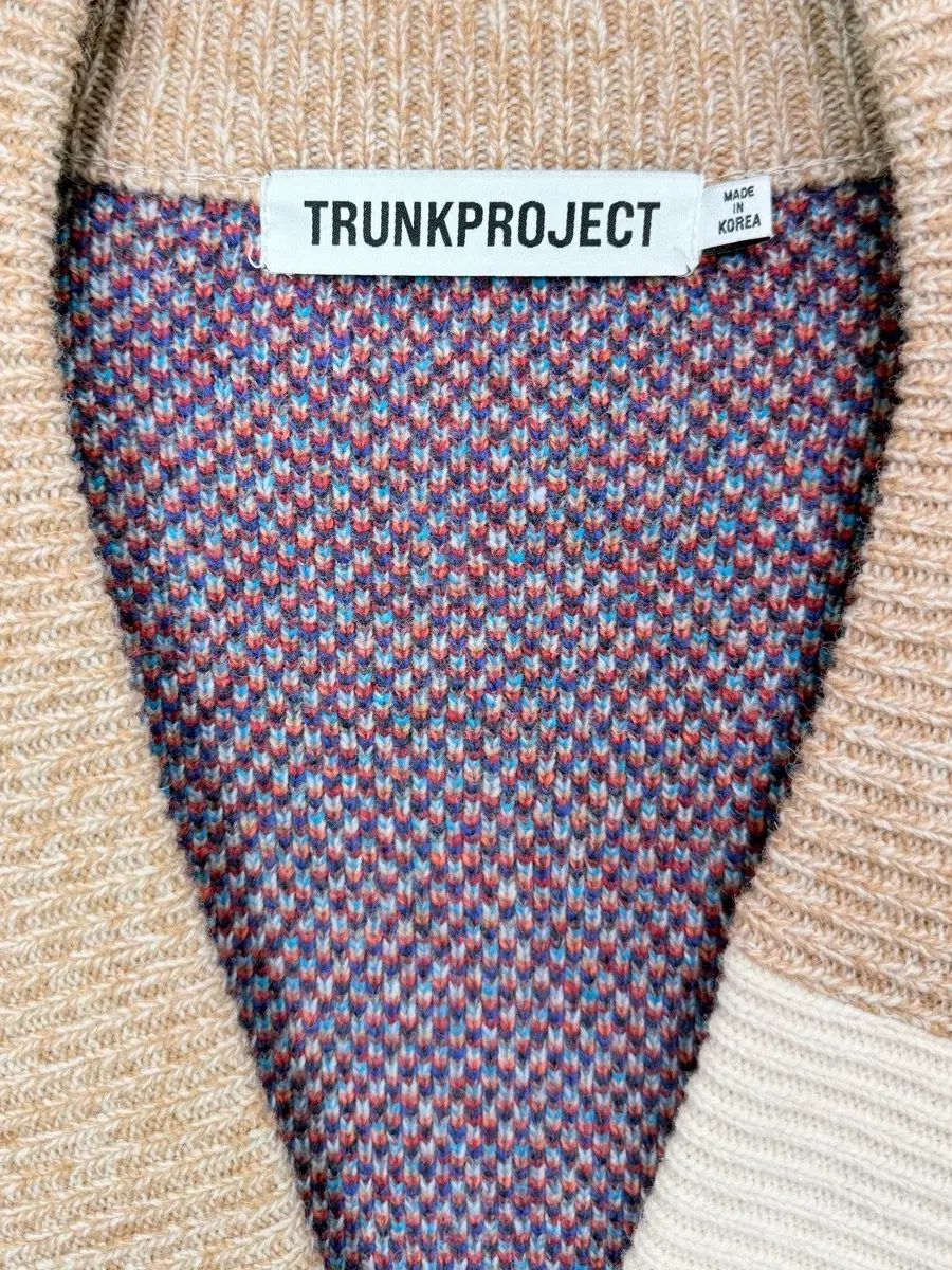 TRUNK PROJECT カラーミックス ウール カーディガン - メルカリ