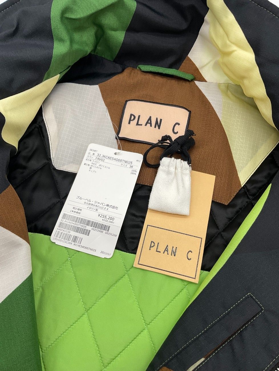  PLAN C プランシー マルチ ミリタリーブルゾンM-65 38 げ交渉 その他 ジャケット アウター