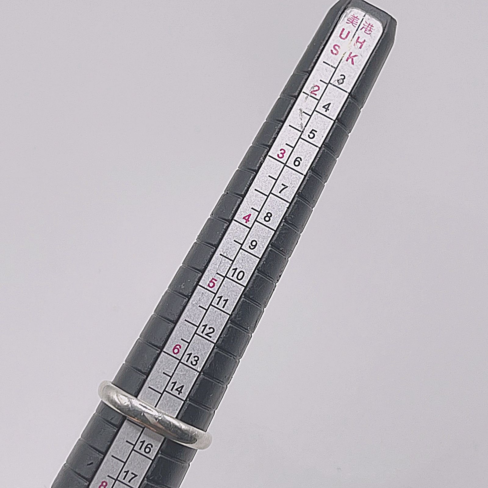 箱付き/ Tiffany&Co. ティファニー ビーンリング 14号 シルバー925