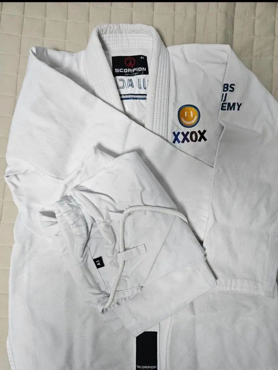 スコーピオン 柔術 Jiu Jitsu 柔道着 A 1 and 帯