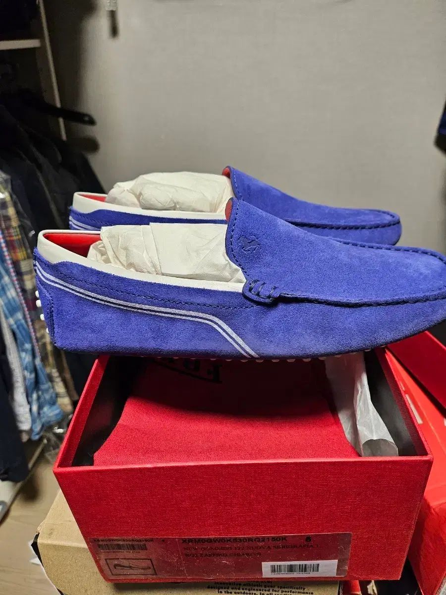 トッズ X フェラーリ ローファー UK 6 250 サイズ