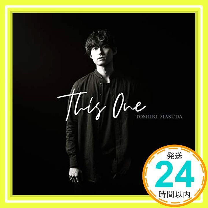 This One 通常盤 CD 増田俊樹_01