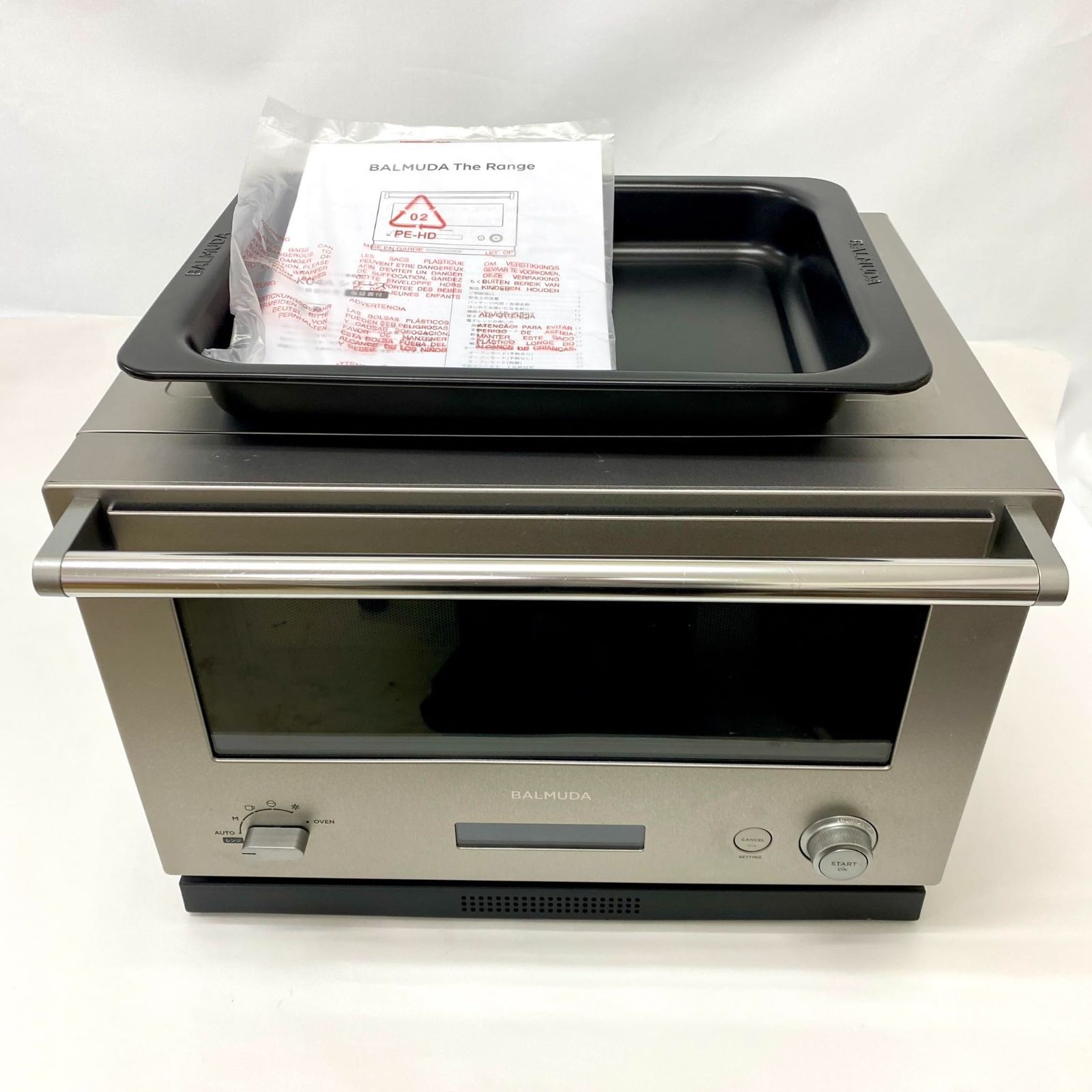 バルミューダ BALMUDA K 04 A SU オーブンレンジ ステンレス 3901