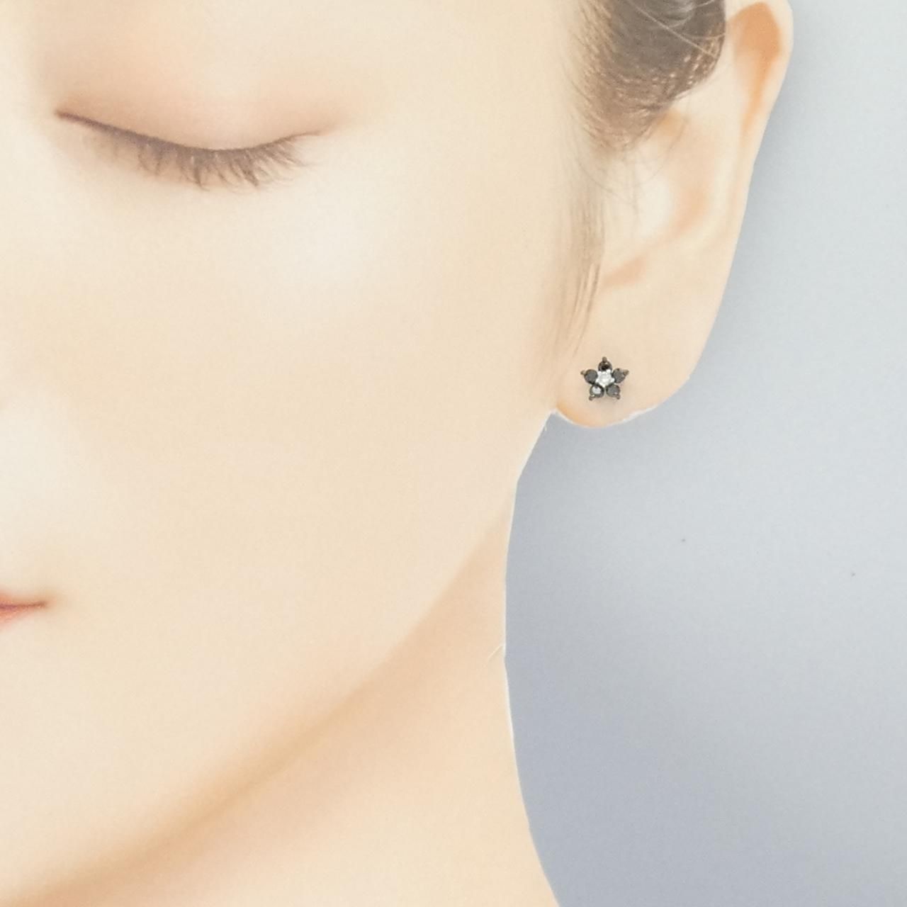  ポンテヴェキオ ダイヤモンド ピアス 0.41 CT その他 アクセサリー