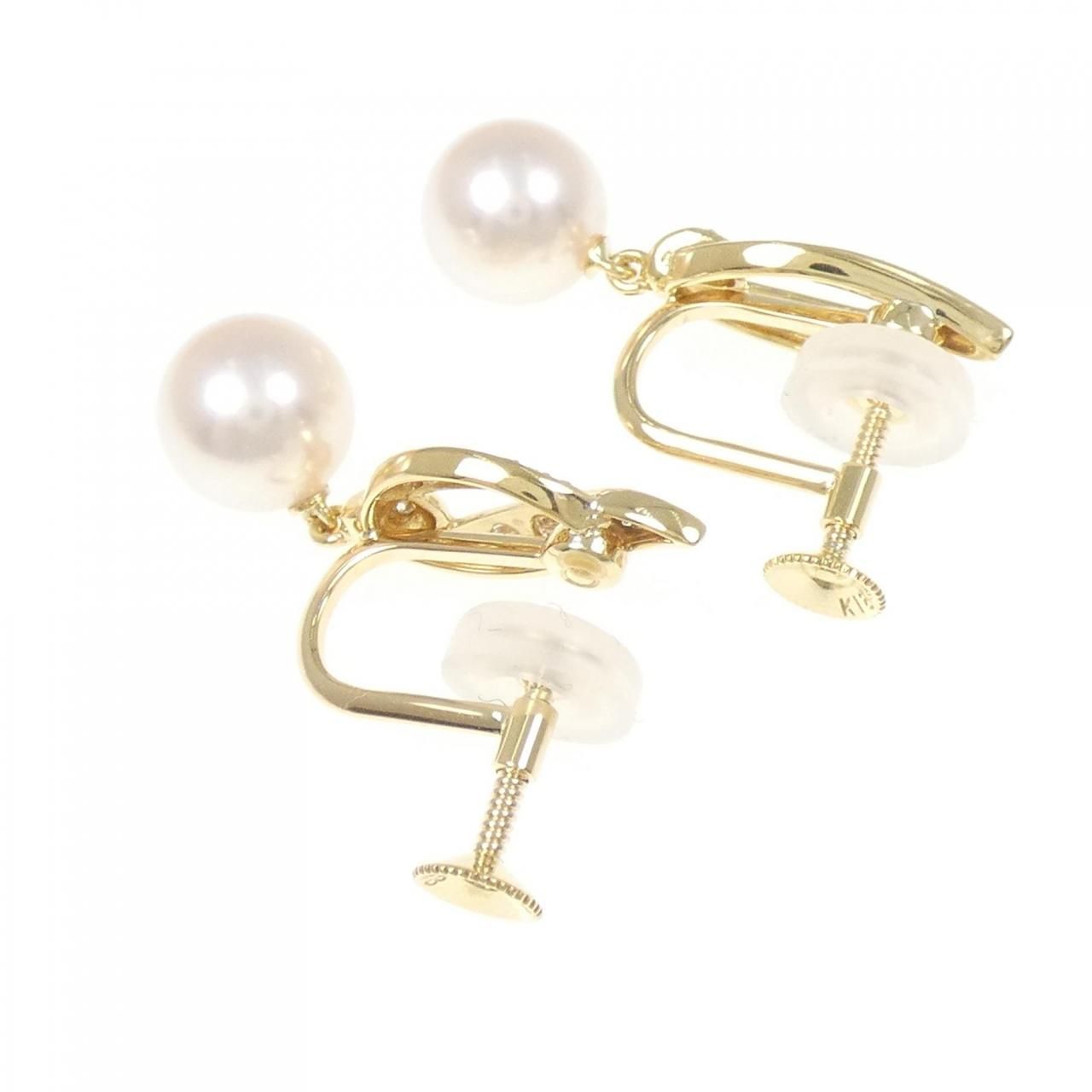 ミキモト アコヤパール イヤリング 7.7mm - メルカリ