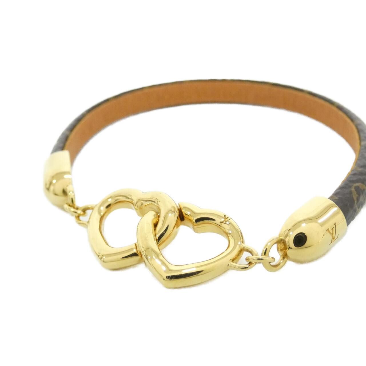 ルイヴィトン モノグラム ブレスレット セイ イエス 19 cm M 6758 E