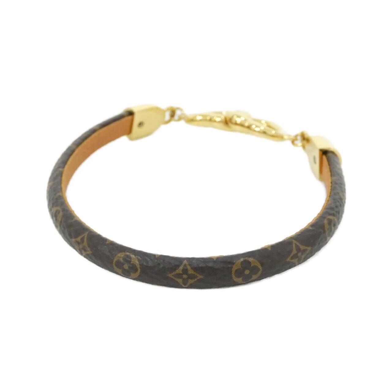  ルイヴィトン モノグラム ブレスレット セイ イエス 19 cm M 6758 E その他 アクセサリー