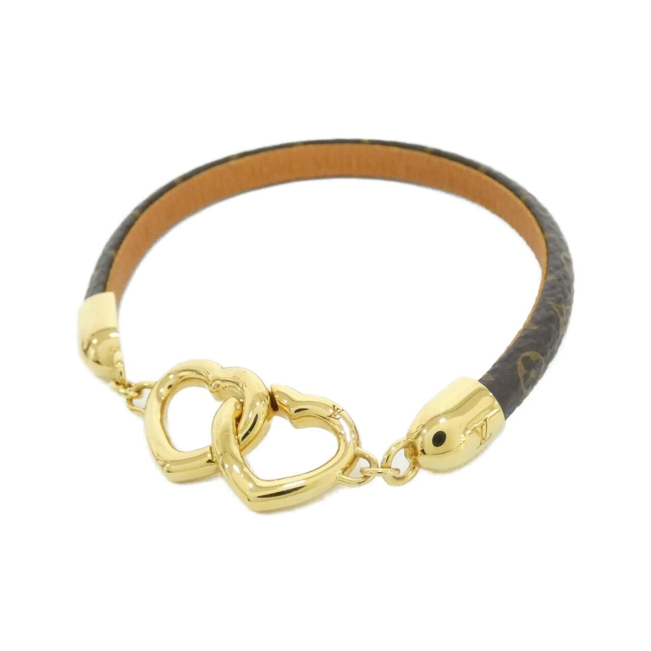 ルイヴィトン モノグラム ブレスレット セイ イエス 19 cm M 6758 E