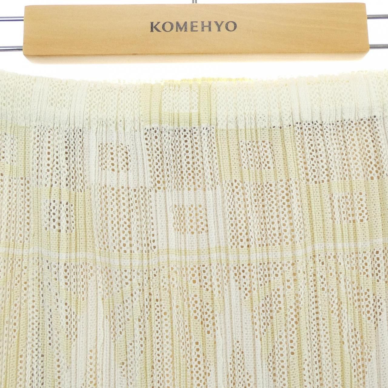  プリーツプリーズ PLEATS PLEASE 2007 幾何学メッシュ 消しプリーツ PP 61-JG 674 7561033 スカート その他 スカート