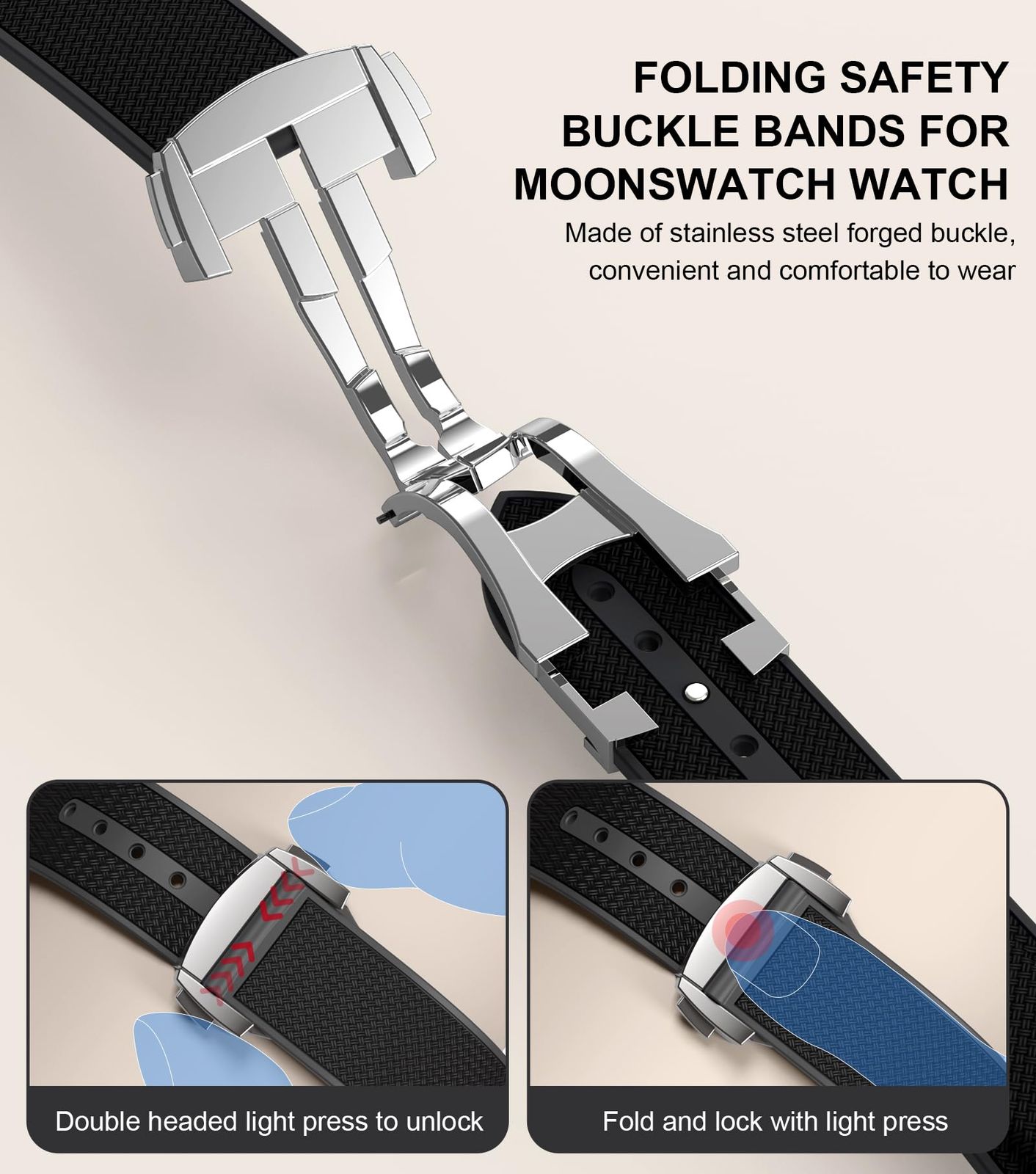  BONACE ボナス 20 mm ソフトラバーウォッチバンド Omega オメガ x Swatch MoonSwatch Speedmaster用 ギャップのないカーブ付き交換用ストラップ 男女兼用 cm シリコーン 宝石なし ピンク その他 時計