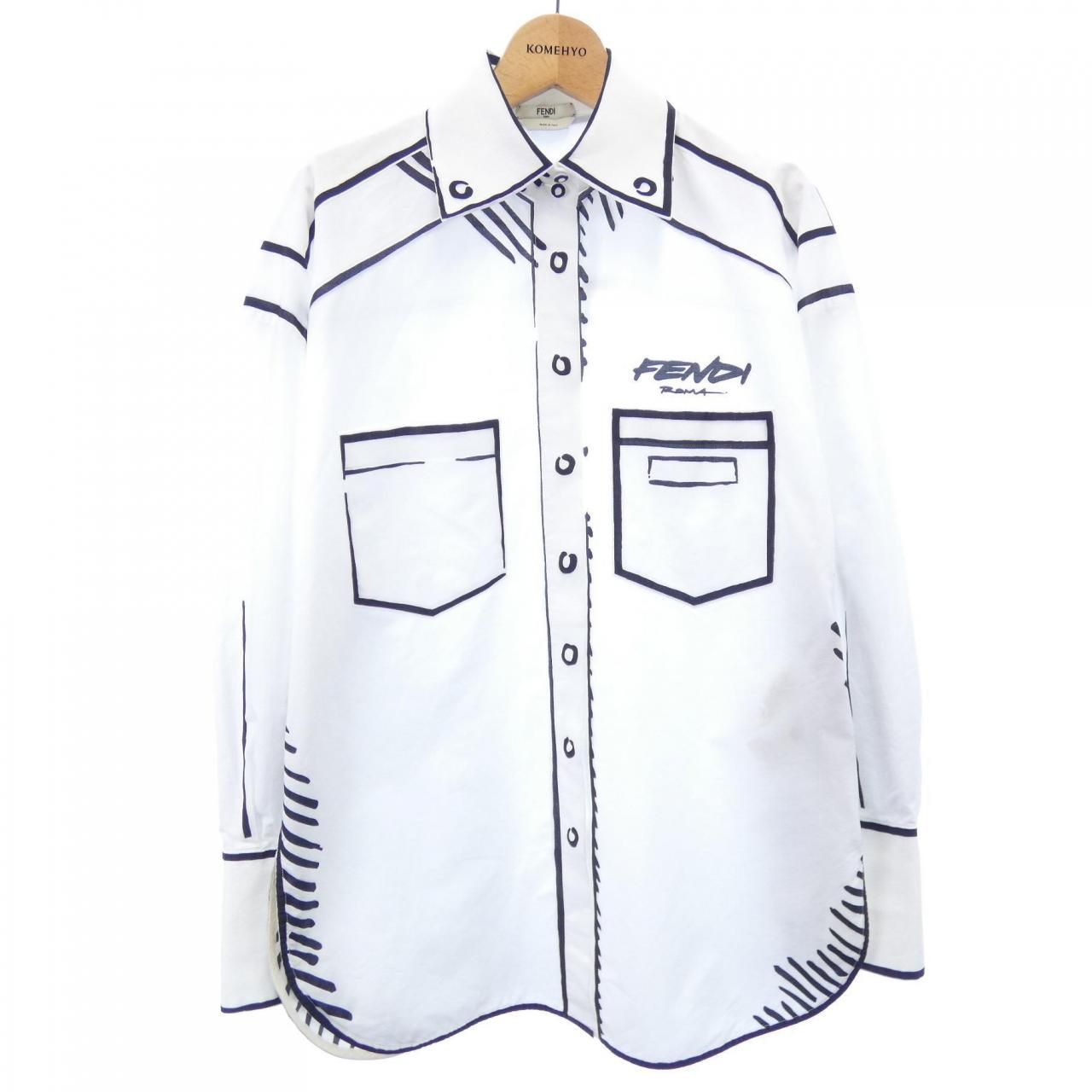 フェンディ FENDI JOSHUA VIDES FS 7304 AC 59 シャツ