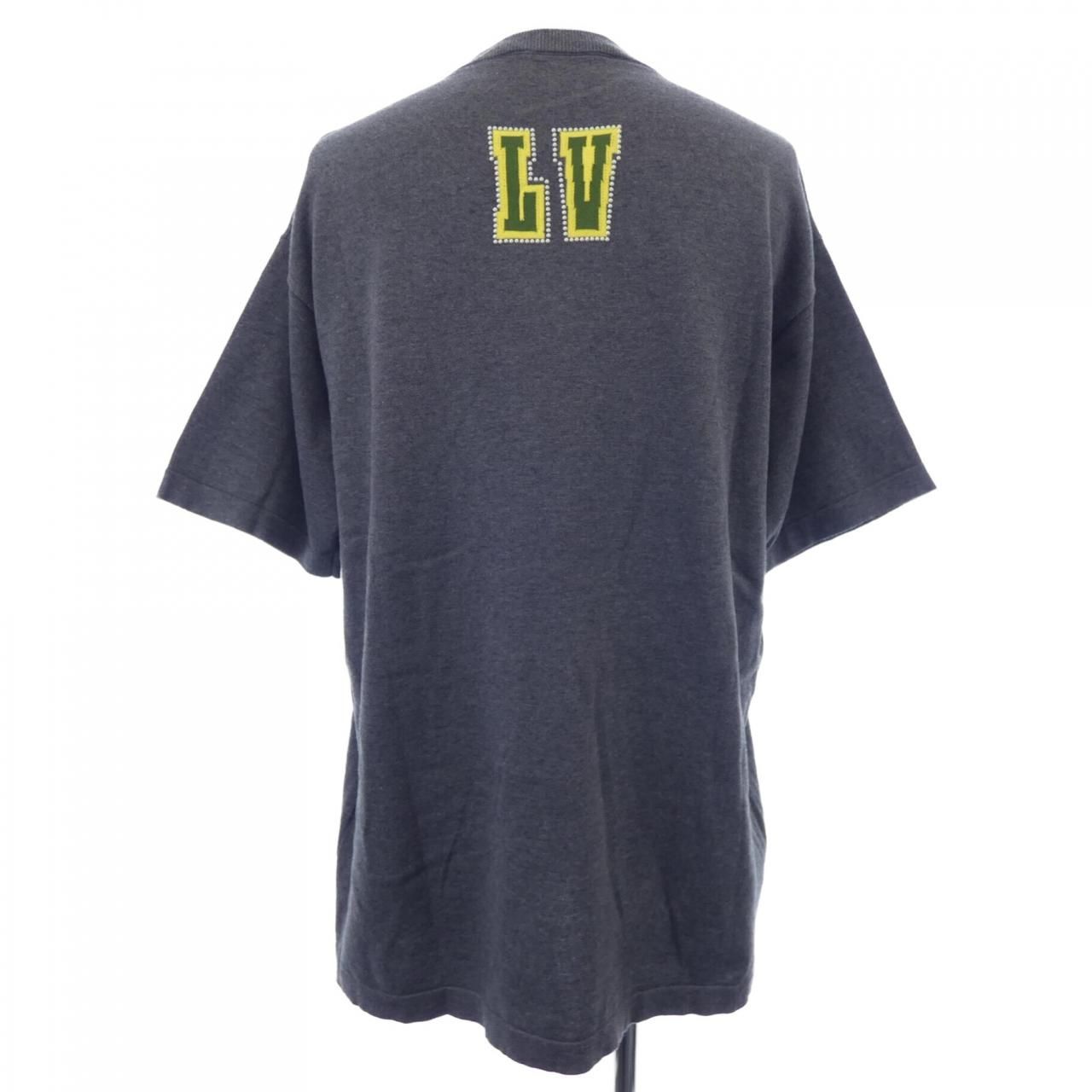 LOUIS VUITTON エンベリッシュドショートスリーブコットンクルーネック