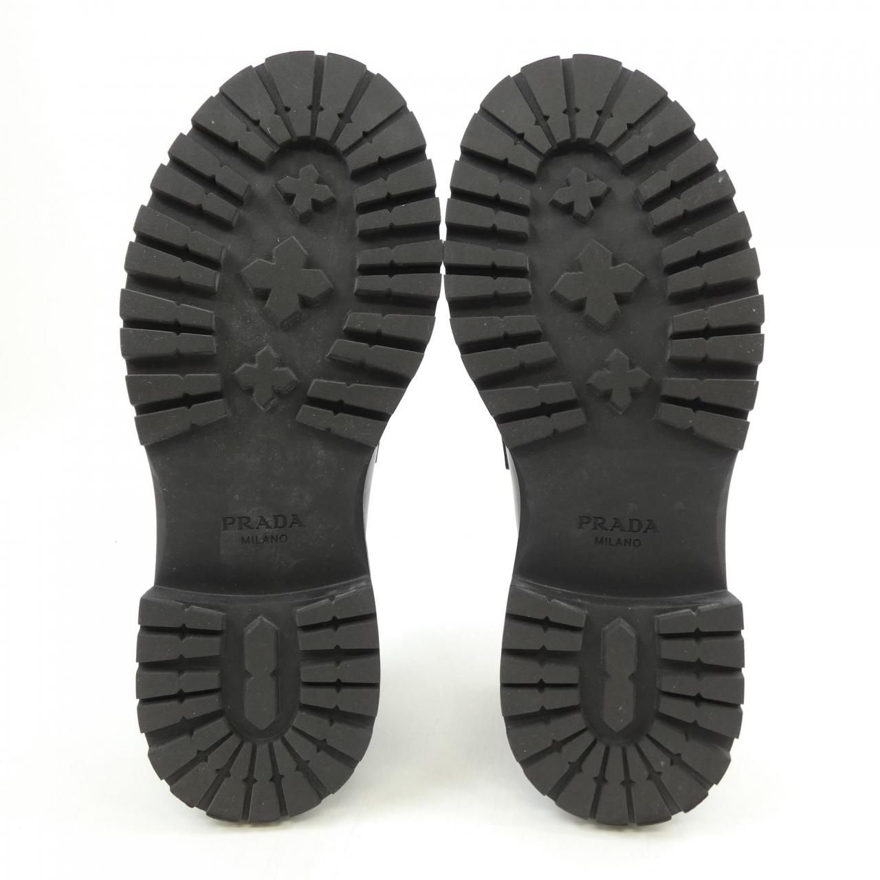  プラダ PRADA トライアングルロゴ レザーローファー 2 DE 148 シューズ その他 靴