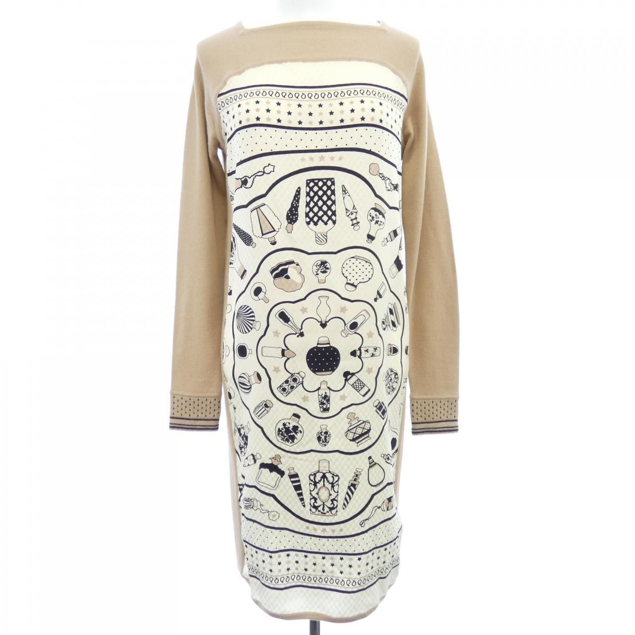 エルメス HERMES QU IMPORTE LE FLACON 77-7768 ツイルレーヌ ワンピース