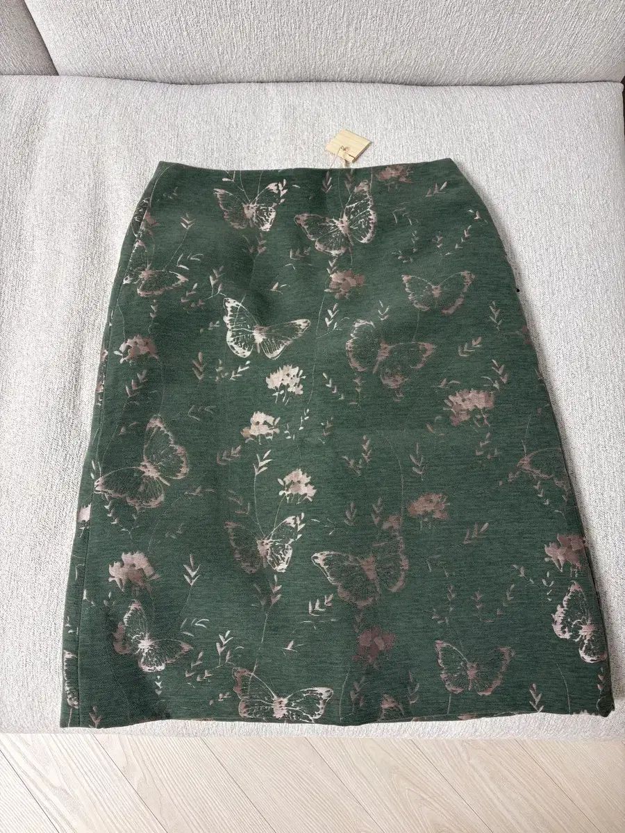 lemels レメル ジャカード ミディ スカート