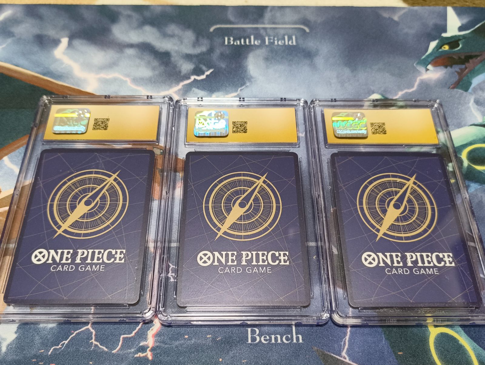 CGC PRISTINE10 3連番 ワンピースデイ25 プレミアムカードコレクション