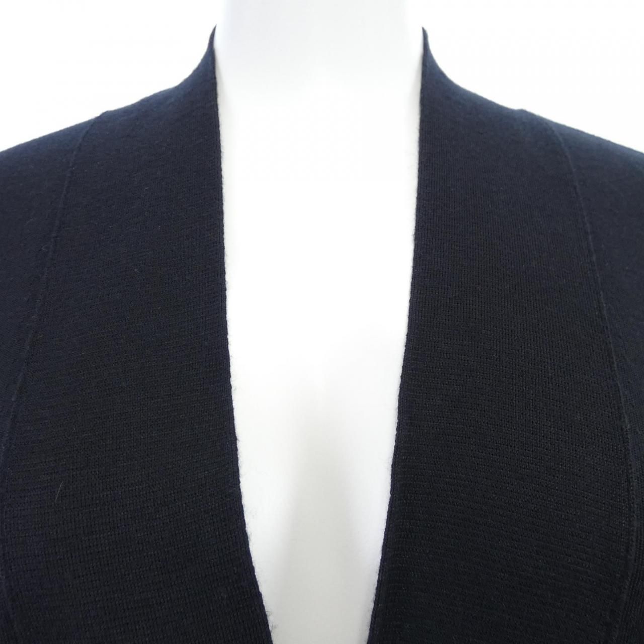  エルメス HERMES CALECHE カレーシュ 17-7716 ロングベスト ニットベスト ベスト ジレ ビスチェ