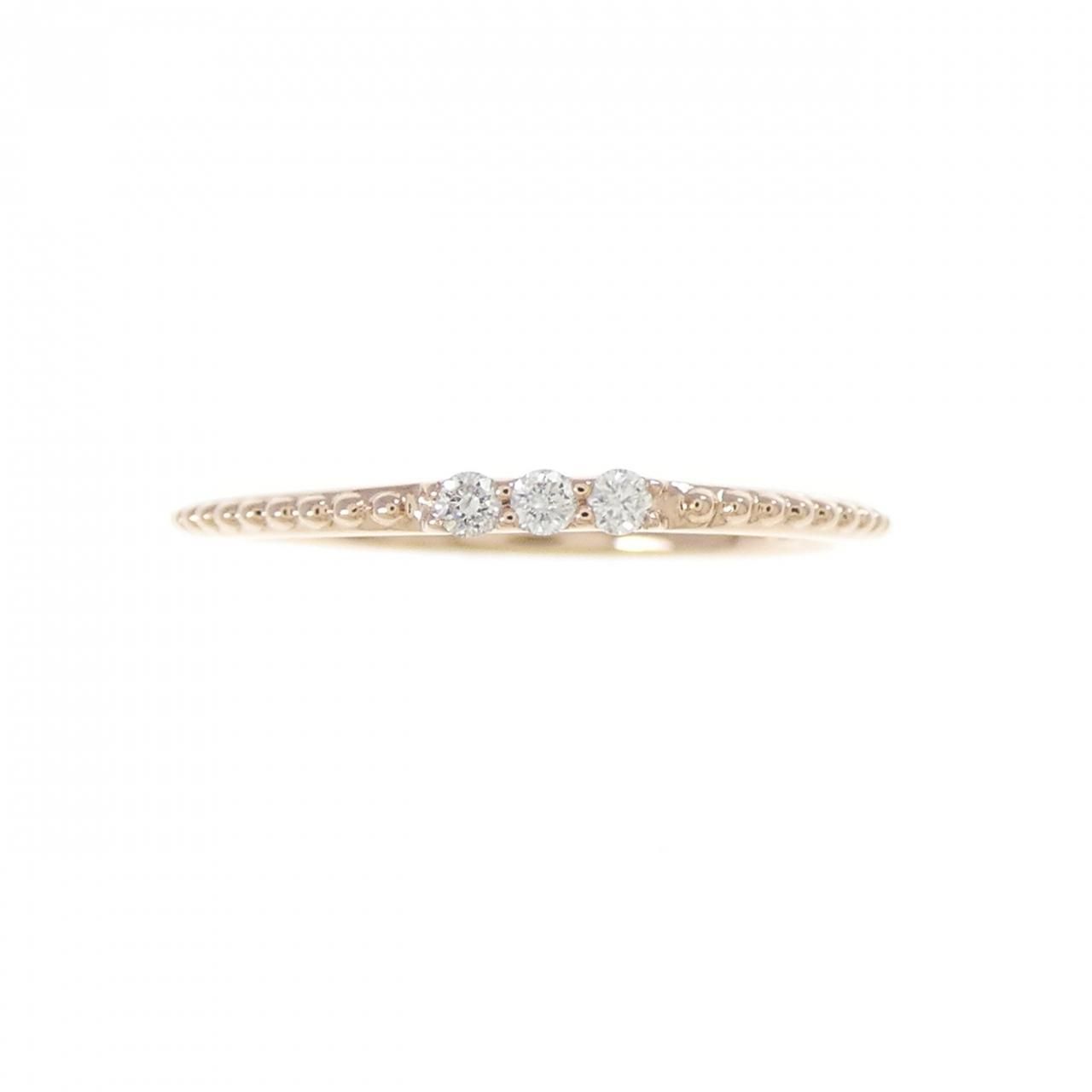 K10PG ダイヤモンド リング - メルカリ