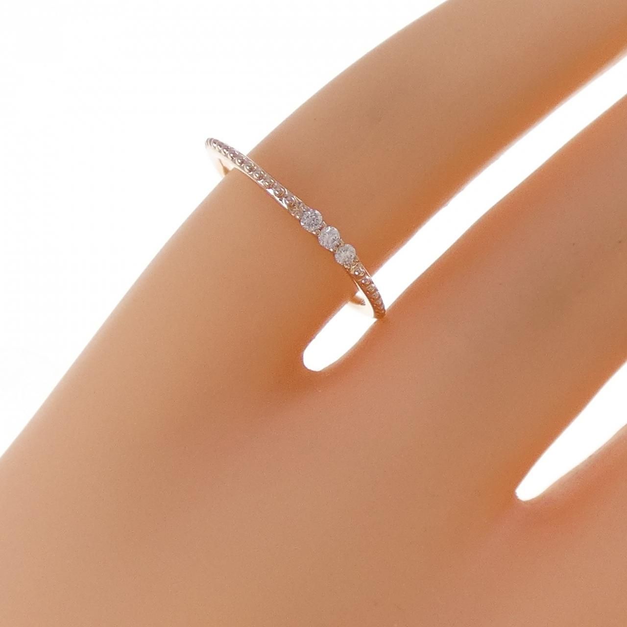 K10PG ダイヤモンド リング - メルカリ