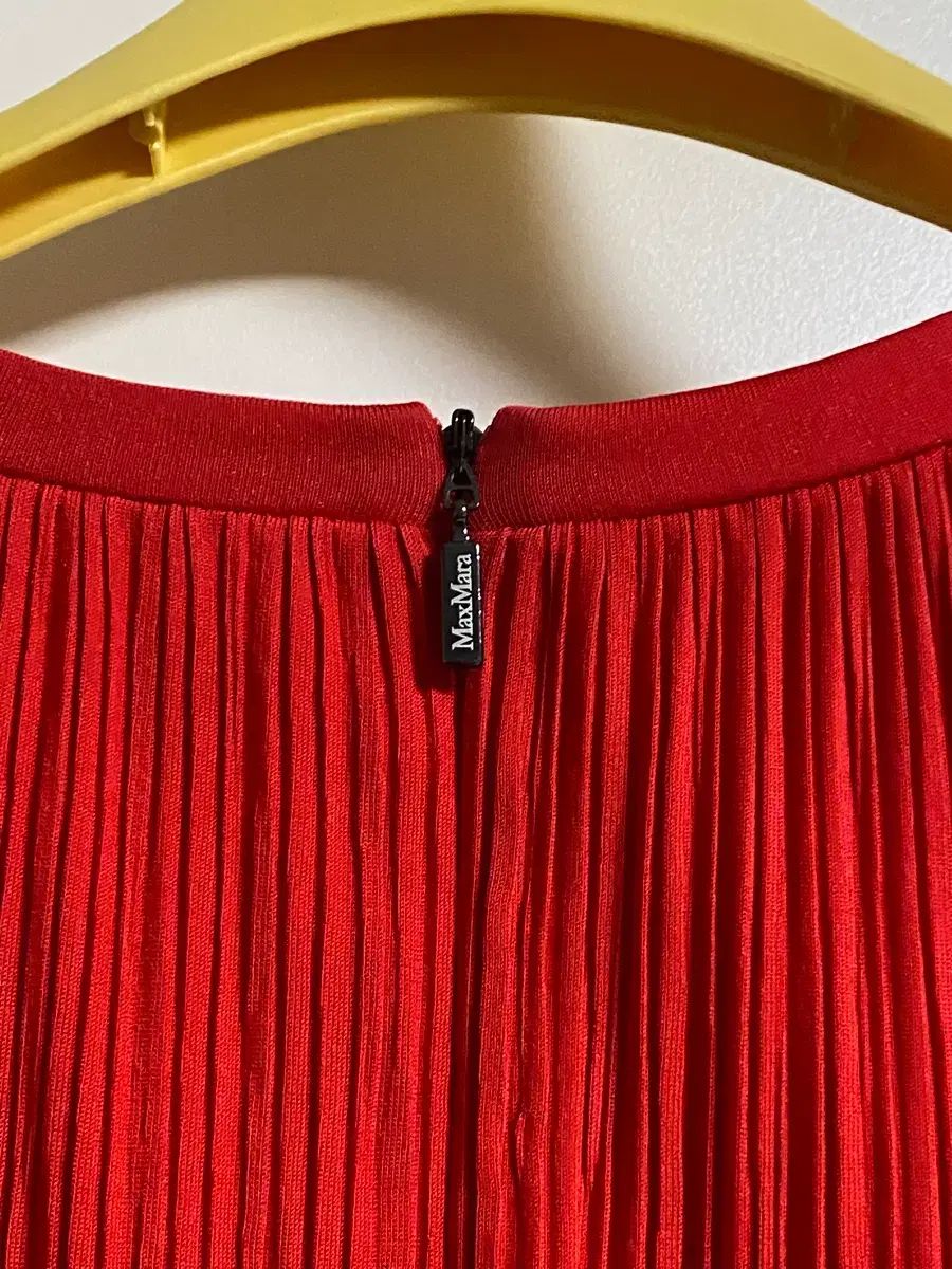 MAX MARA マックスマーラ レッド プリーツ Long ロング ONE PIECE ワンピース