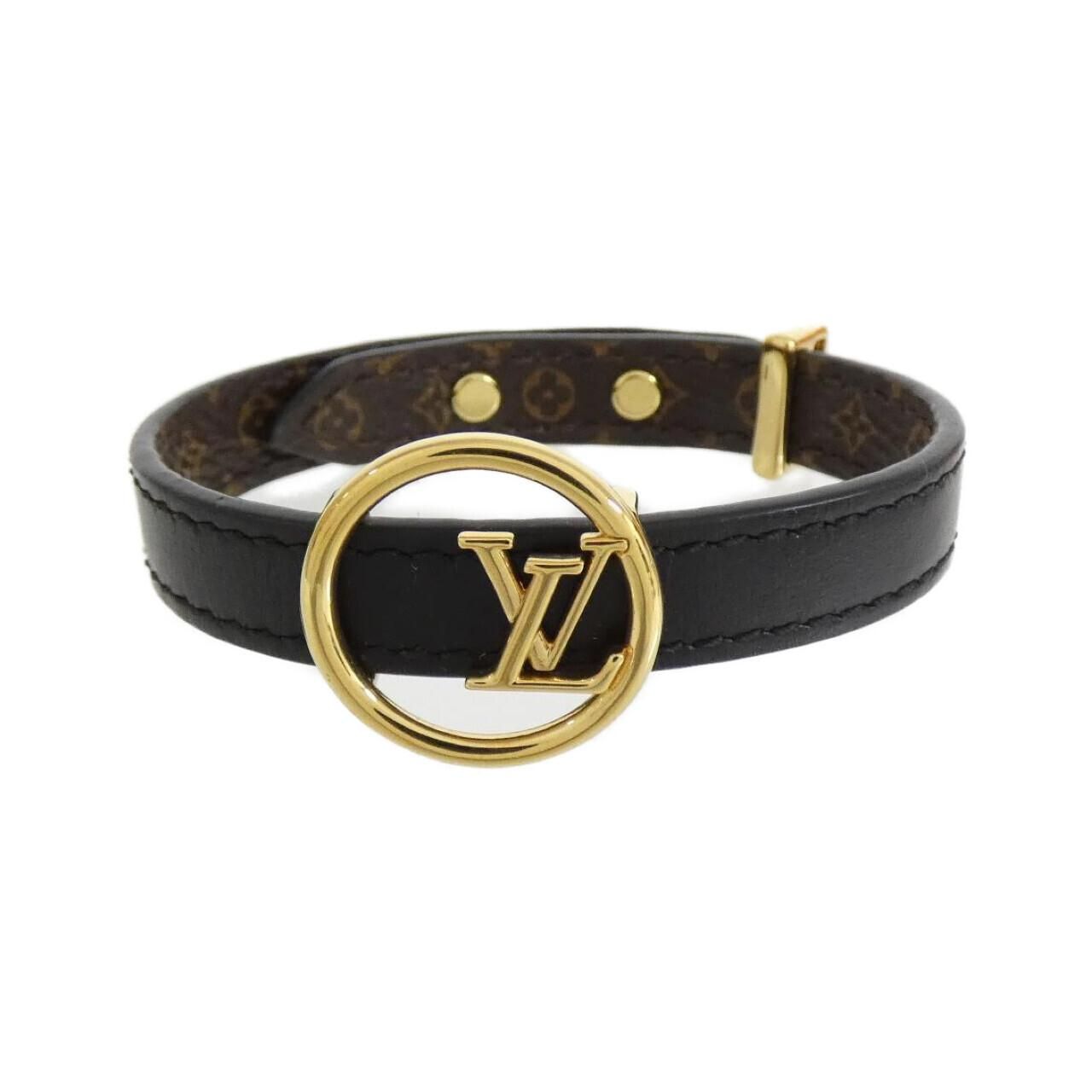 ルイヴィトン モノグラム ブラスレ LVエクリプス 17 cm M 8103 F ブレスレット