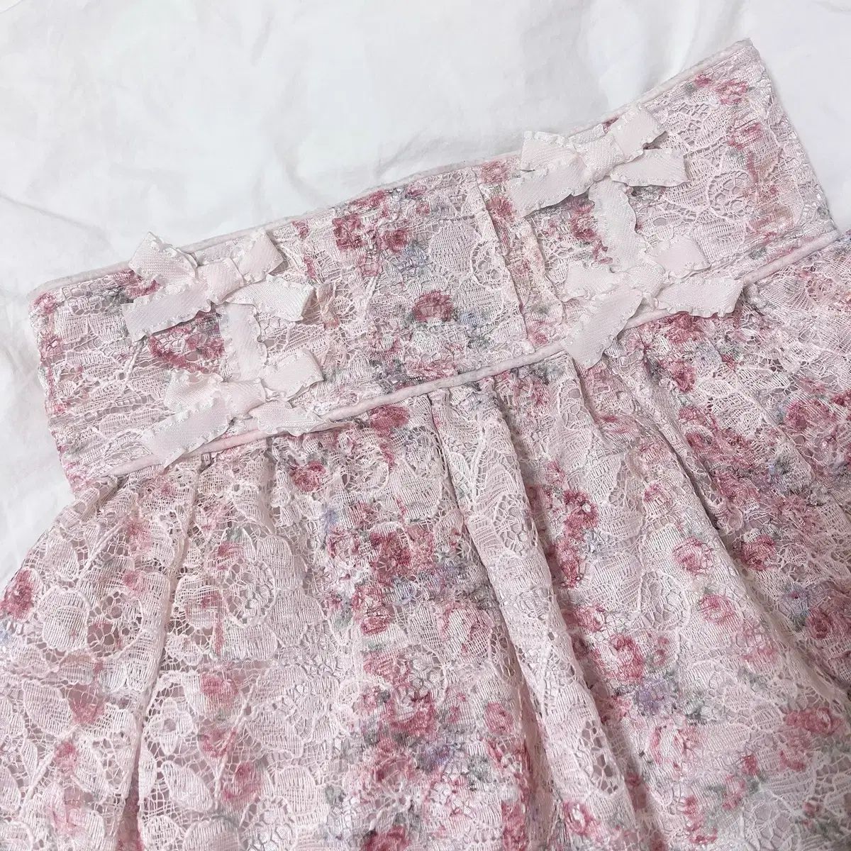 リズリサ リボン レース スカート スカパン 姫ギャル ロックギャル ラテギャル ヴィンテージ