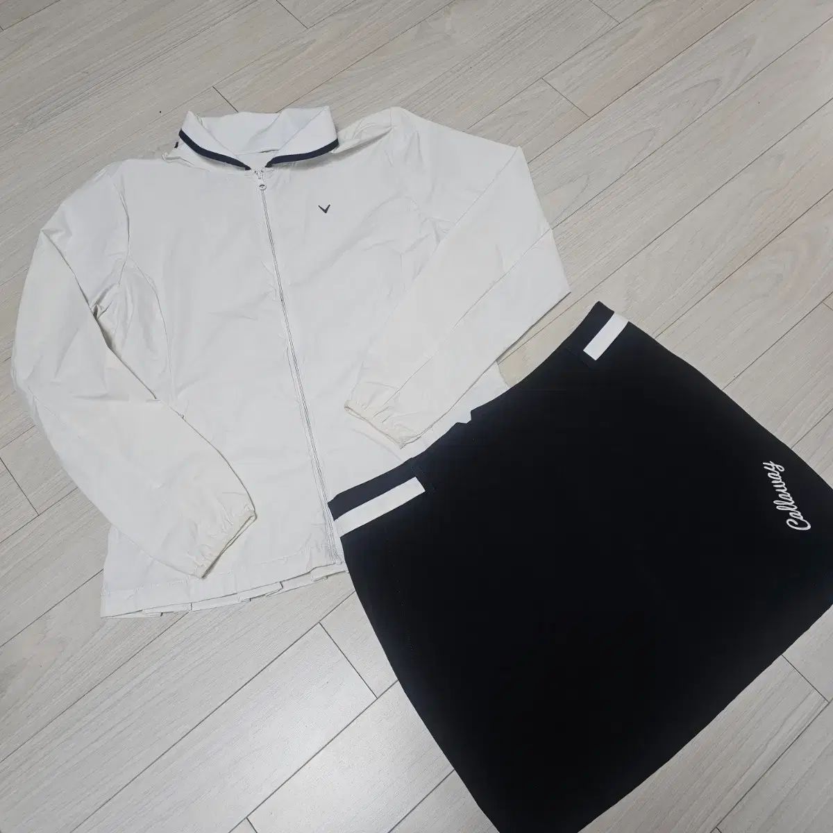 キャロウェイ ゴルフウェア ウィンドブレーカー ジャケット スカート セット