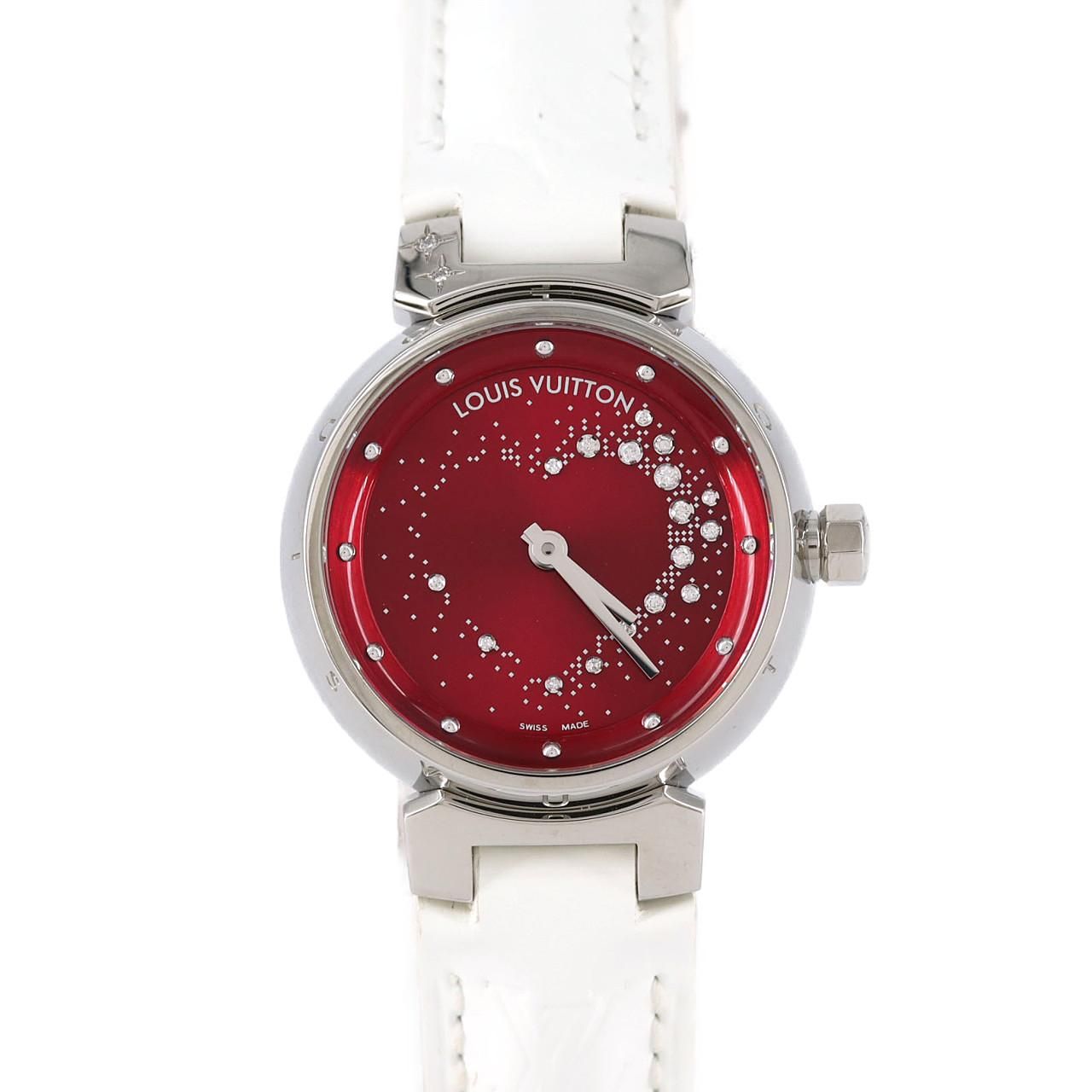 ルイヴィトン タンブールアトラクション Q 12 M 2 SS クォーツ