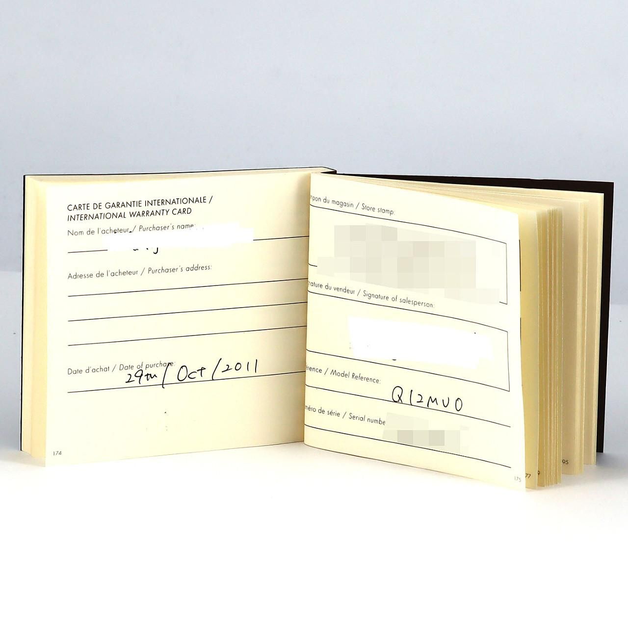  ルイヴィトン タンブール･サークルD･ラグ4 P Q 12 MU SS クォーツ その他 時計