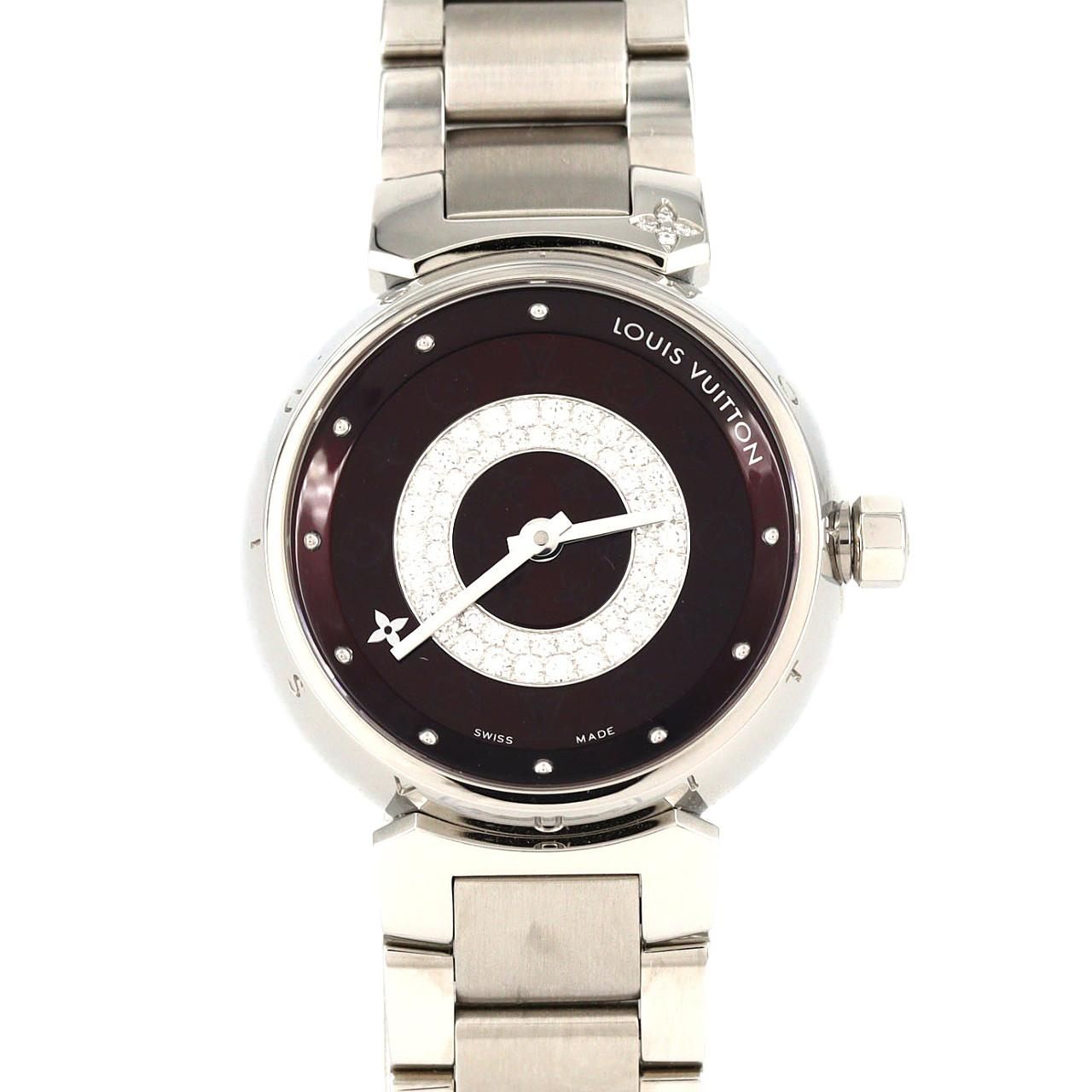 ルイヴィトン タンブール･サークルD Q 121 U SS クォーツ