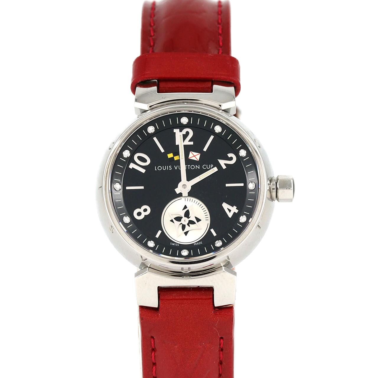 ルイヴィトン タンブールラブリーカップ・12P Q12M1 SS クォーツ