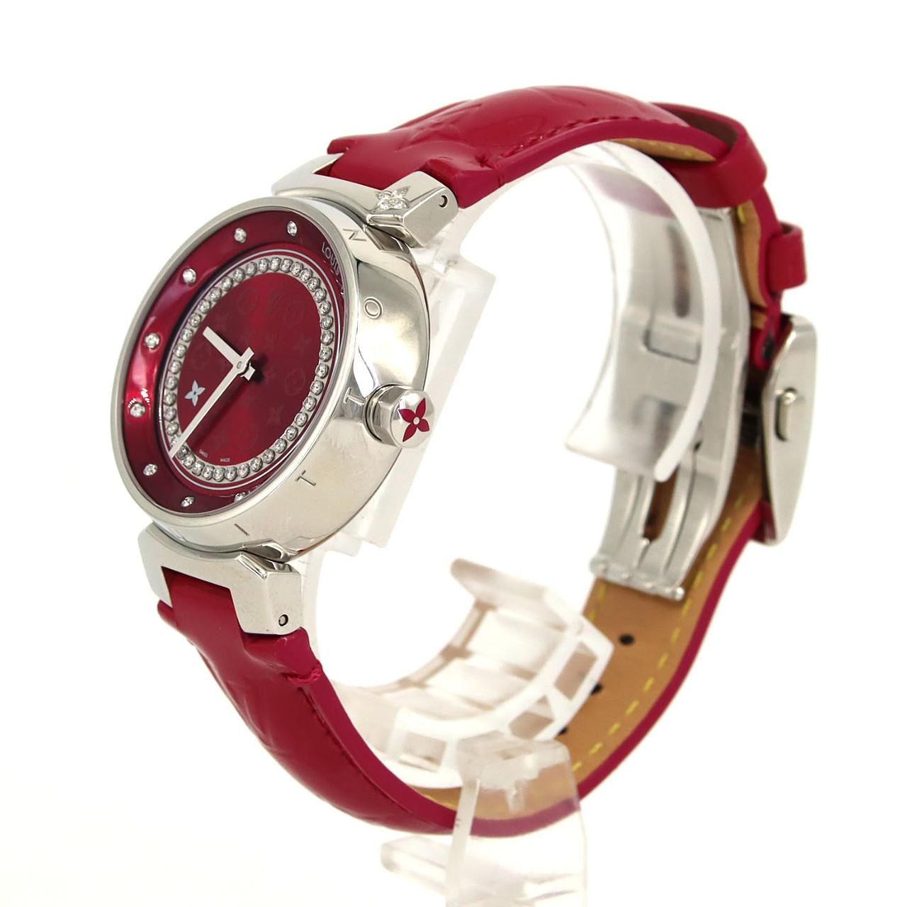 ルイヴィトン タンブール･10 P･サークルD･ラグ4 P Q 13 M 9 SS クォーツ