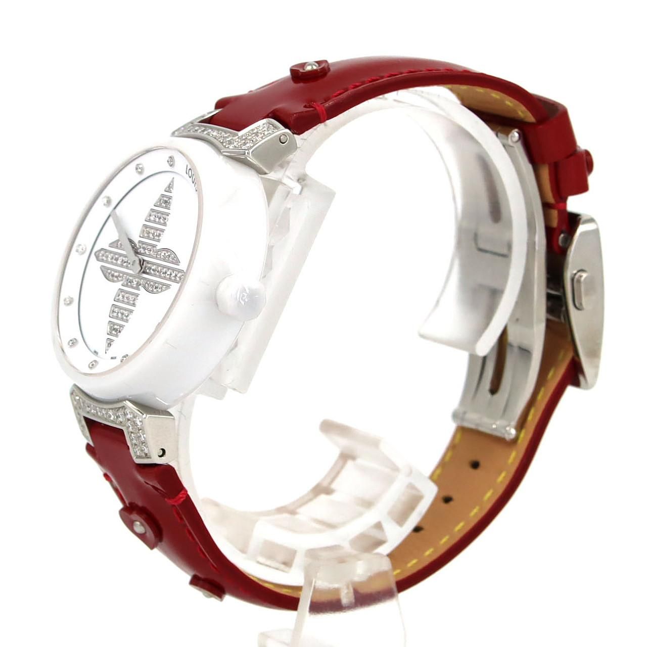 ルイヴィトン タンブールフォーエバー･10 P･ラグD Q 13 M 4 セラミック クォーツ