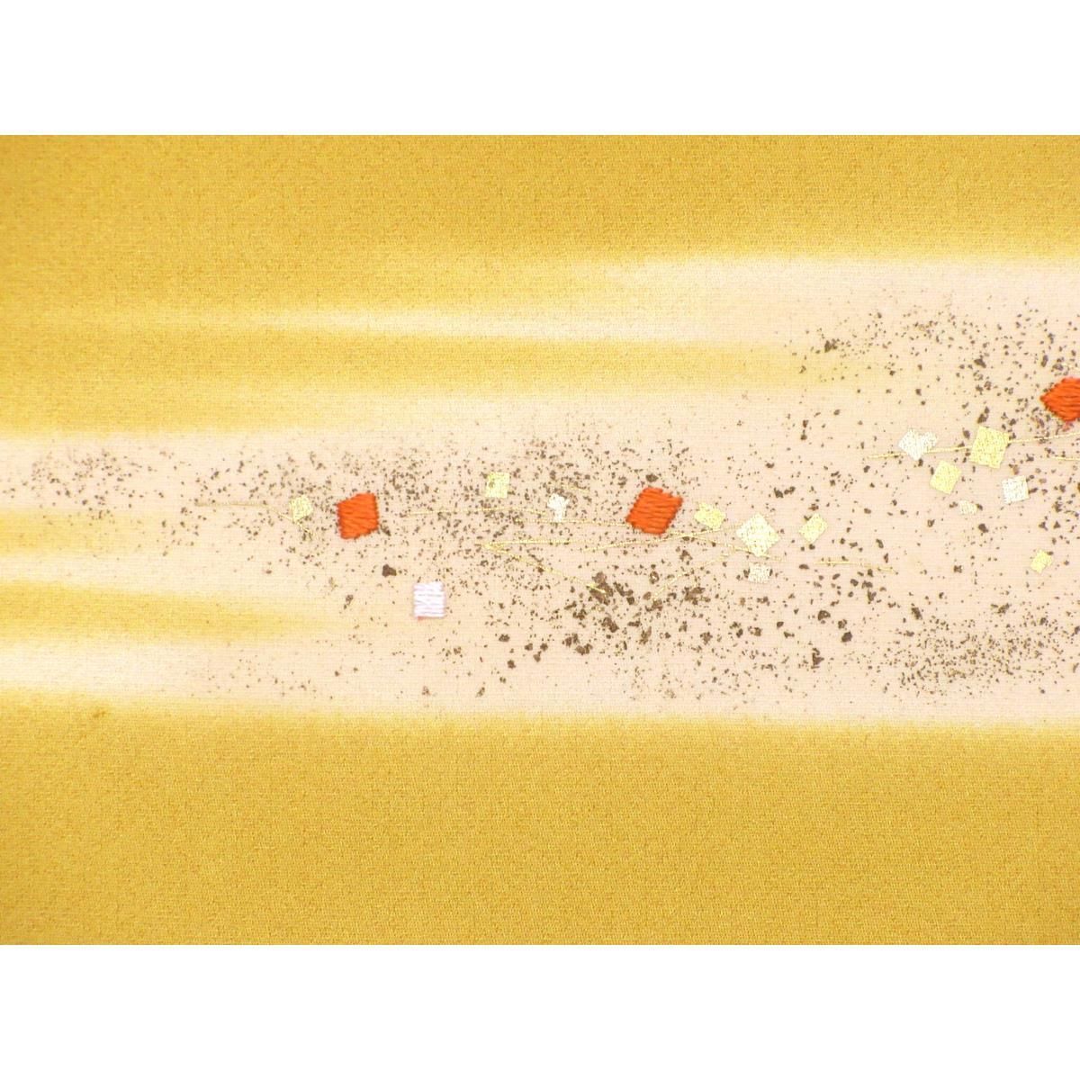 金彩加工刺繍入り 開き名古屋