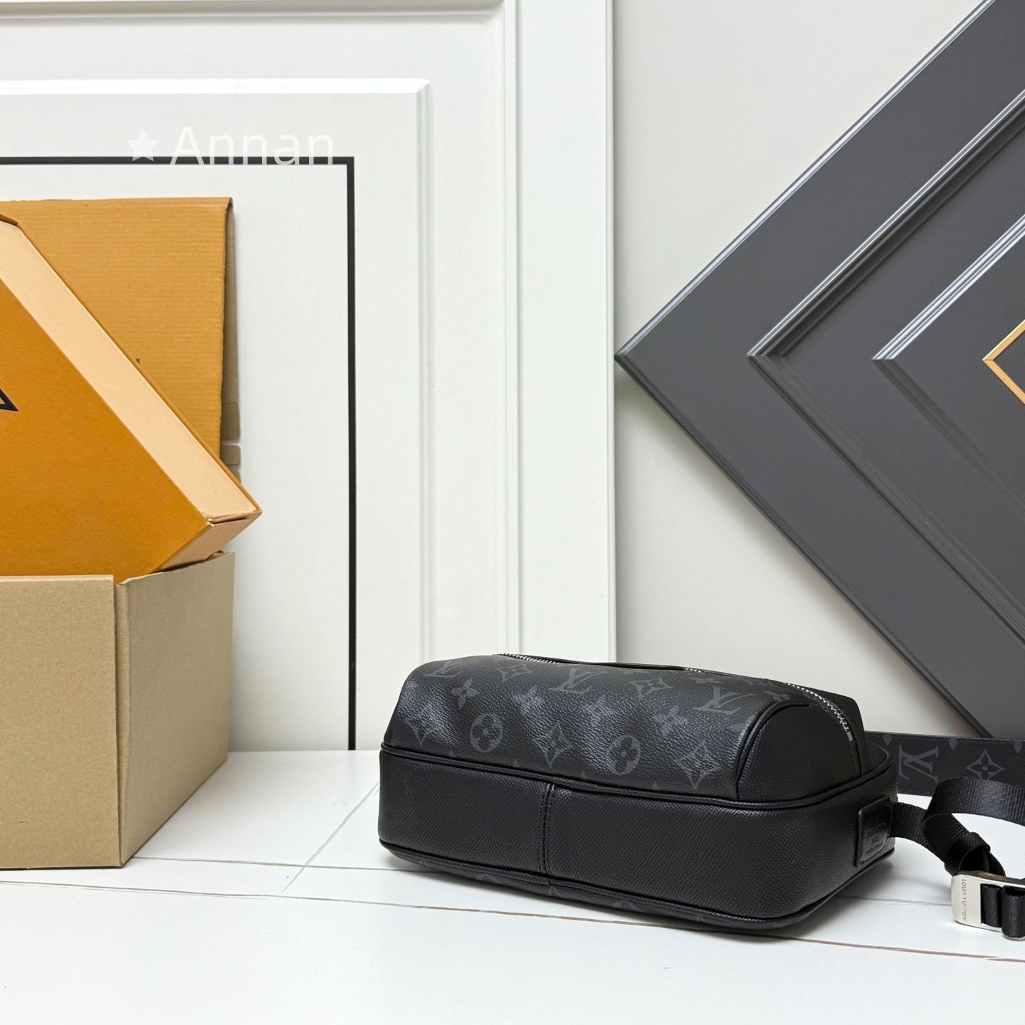 ルイヴィトン タイガラマ エクリプス シティモノグラム トート ショルダー 黒 超極美品/IC ルイヴィトン タイガラマ エクリプス シティ トートバッグ