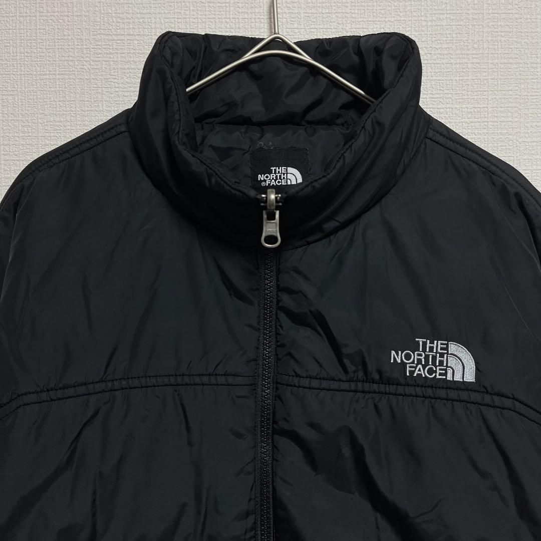 THE NORTH FACE 中綿ジャケット メンズXL ライトダウン 刺繍ロゴ