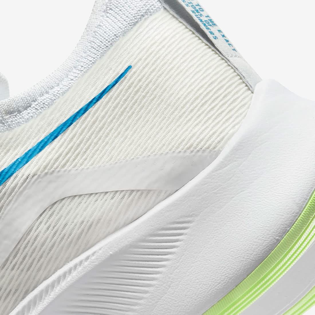  ナイキ ズーム フライ 4 ZOOM FLY サミットホワイト ピュアプラチナム インペリアルブルー ライムグロー CT 2392 100 25 5 cm 日本国 その他 靴