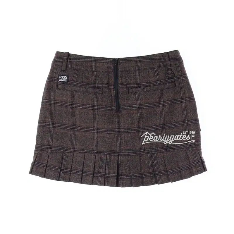 パーリーゲイツ CHECK プリーツ スカート/レディース0/AAAJCN2023